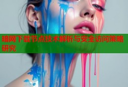 暗网下载节点技术解析与安全访问策略研究