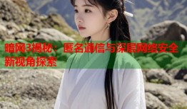 暗网3揭秘：匿名通信与深层网络安全新视角探索
