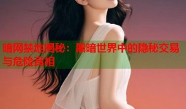 暗网禁地揭秘：黑暗世界中的隐秘交易与危险真相