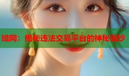 暗网：揭秘违法交易平台的神秘面纱