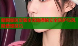 暗网禁区安装全攻略揭秘安全防护与风险管理技巧