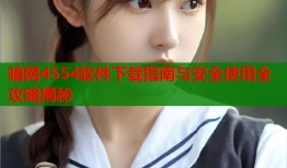 暗网4554软件下载指南与安全使用全攻略揭秘