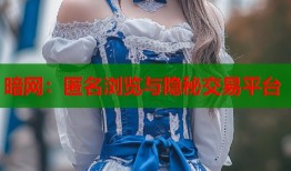 暗网：匿名浏览与隐秘交易平台