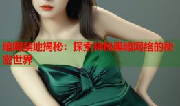暗网禁地揭秘：探索神秘黑暗网络的秘密世界