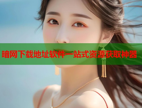 暗网下载地址软件一站式资源获取神器