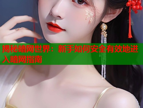 揭秘暗网世界：新手如何安全有效地进入暗网指南