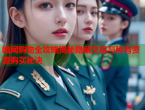 暗网购物全攻略揭秘隐藏交易与稀有资源购买秘诀
