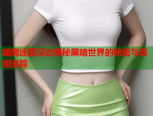 暗网迷雾深处揭秘黑暗世界的秘密与真相追踪