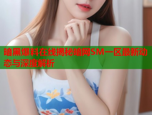 暗黑爆料在线揭秘暗网SM一区最新动态与深度解析